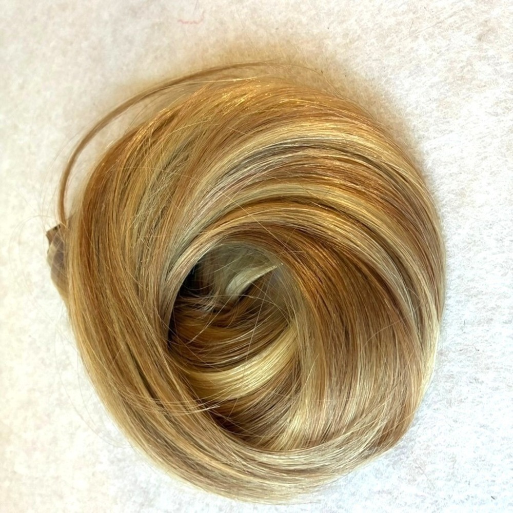 Glam Seamless Invisi-Clip Hair Extensions Sunkissed #RH9/613 7 Wefts 18" 140g